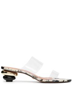 Vicenza мюли с прозрачным ремешком Vicenza)