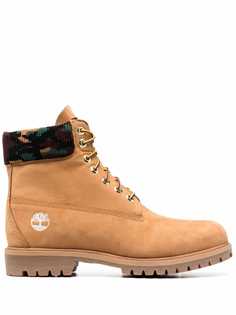 Timberland ботинки с камуфляжным принтом