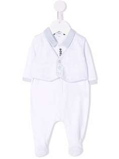 BOSS Kidswear пижама с логотипом