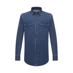 Джинсовая рубашка Brioni
