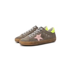 Текстильные кеды Superstar Golden Goose Deluxe Brand