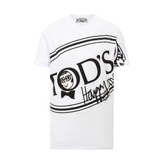 Хлопковая футболка Tods x Alber Elbaz