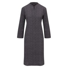 Платье из хлопка и шелка Giorgio Armani