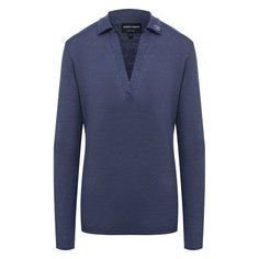 Льняное поло Giorgio Armani