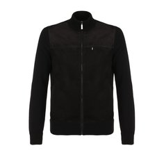 Кашемировый бомбер на молнии с воротником-стойкой Zilli