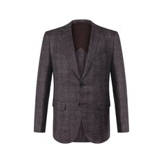 Пиджак из смеси шерсти и шелка Zegna Couture