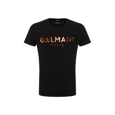 Хлопковая футболка Balmain