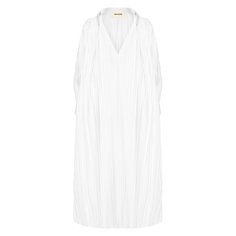 Хлопковое платье Khaite