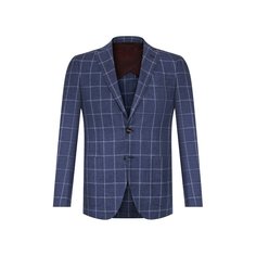 Пиджак из смеси шерсти и хлопка Luciano Barbera