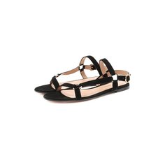 Замшевые сандалии Gianvito Rossi