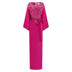 Шелковое платье Marchesa