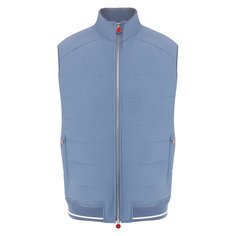 Шерстяной пуховый жилет Kiton