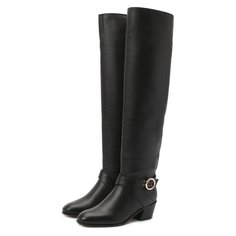 Кожаные ботфорты Beca 45 Jimmy Choo