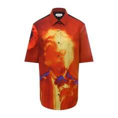 Хлопковая рубашка Dries Van Noten