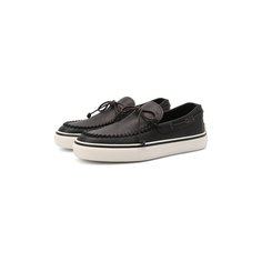 Кожаные слипоны Tod’s