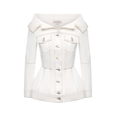 Джинсовый жакет Alexander McQueen