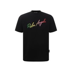 Хлопковая футболка Palm Angels