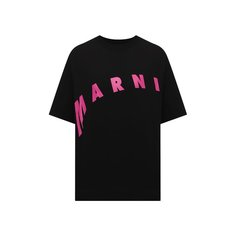 Хлопковая футболка Marni
