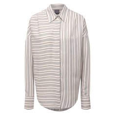 Рубашка из вискозы и шелка Lorena Antoniazzi