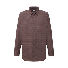 Хлопковая рубашка Brioni