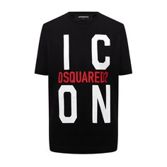 Хлопковая футболка Dsquared2