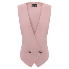 Жилет из вискозы Giorgio Armani