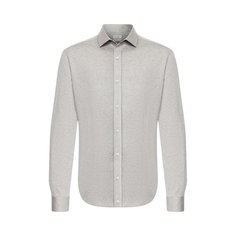 Хлопковая рубашка Brunello Cucinelli