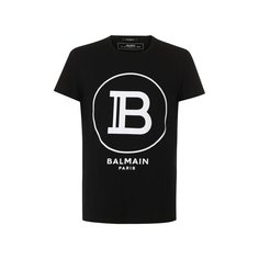 Хлопковая футболка Balmain