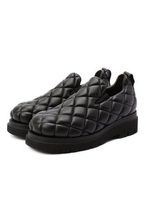 Кожаные слипоны Bottega Veneta