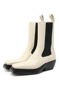 Кожаные казаки BV Lean Bottega Veneta