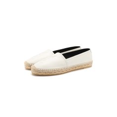 Кожаные эспадрильи Saint Laurent