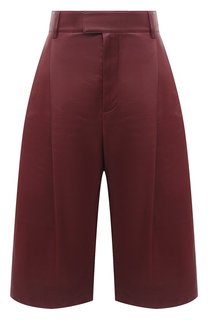 Кожаные шорты Bottega Veneta