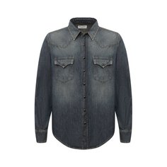 Джинсовая рубашка Saint Laurent
