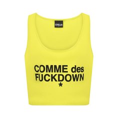 Хлопковый топ Comme des Fuckdown