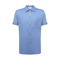 Рубашка изо льна и шелка Brioni