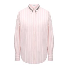 Хлопковая рубашка Brunello Cucinelli