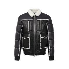 Комбинированный бомбер Balmain