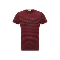 Хлопковая футболка Saint Laurent