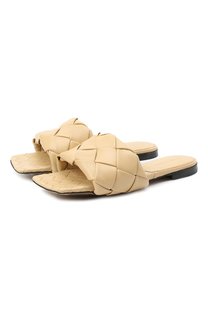 Кожаные шлепанцы Lido Bottega Veneta