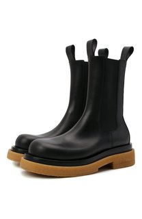 Кожаные челси Lug Bottega Veneta