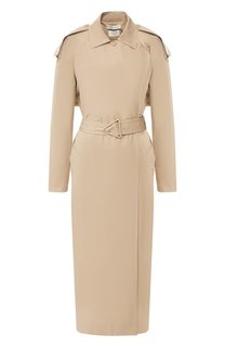 Тренч из смеси хлопка и вискозы Bottega Veneta