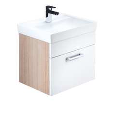 Тумба с умывальником для ванной комнаты iddis mirro 50 см mir50w0i95k