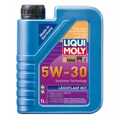 Нс-синтетическое моторное масло, 1л liqui moly leichtlauf hc 7 5w-30 8541