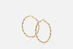 Крученые серьги кольца Nothing but Love