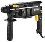 Перфоратор Deko DKH850W в кейсе с набором из 3 буров SDS черно-желтый ДЕКО