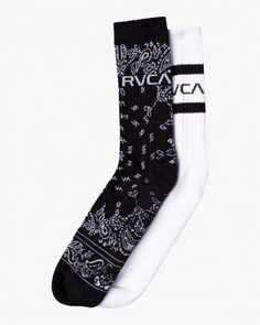 Мужские Высокие Носки Bandana 2 Pack Rvca