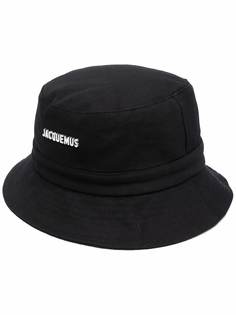 Jacquemus широкополая панама с логотипом