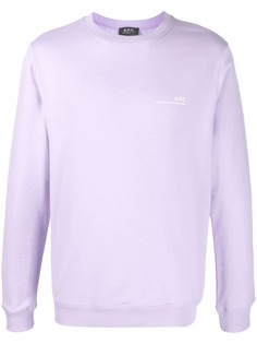 A.P.C. толстовка с логотипом