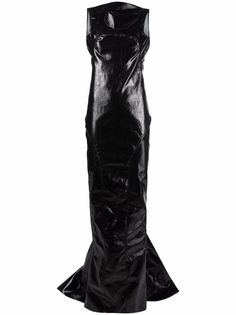 Rick Owens платье макси с открытой спиной