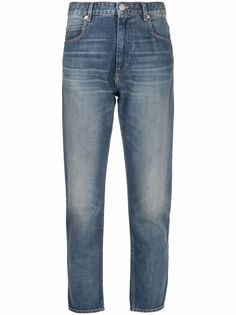 Isabel Marant Étoile укороченные джинсы с завышенной талией